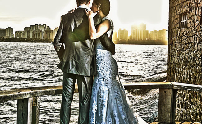Foto de capa do book de casamento: Stefani e Andre